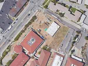 Image of Glendale College Construction Google Earth X