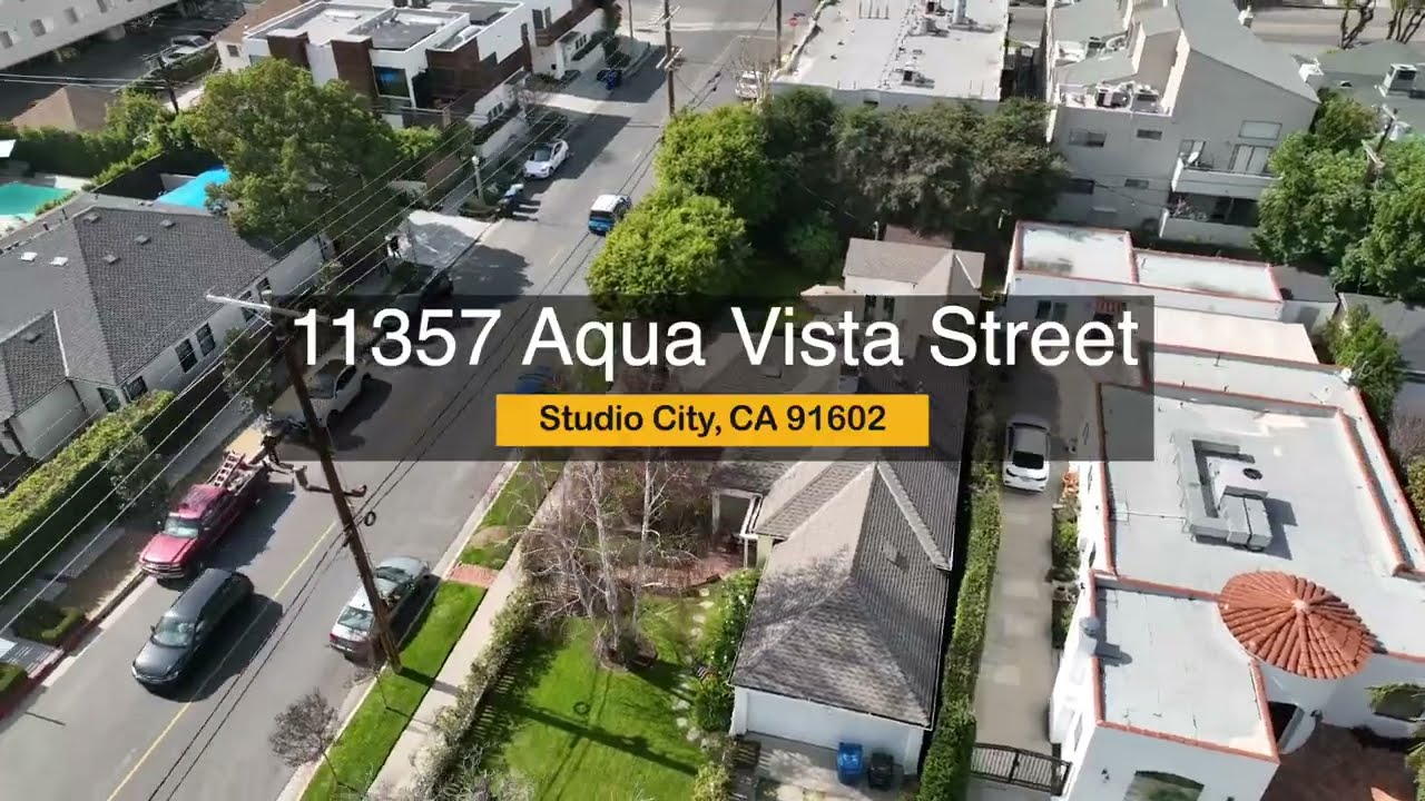 image of Real Estate Drone Video – 11357 Aqua Vista Street